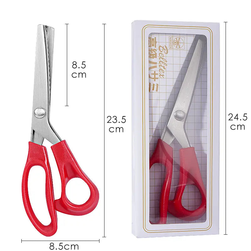 ✂️✨ Varró- és csipkeolló DIY kézműves munkákhoz 🧵💖 Precíz és könnyed vágás minden alkalommal, hogy elkészíthesd saját mesterműveidet 🎀🌟