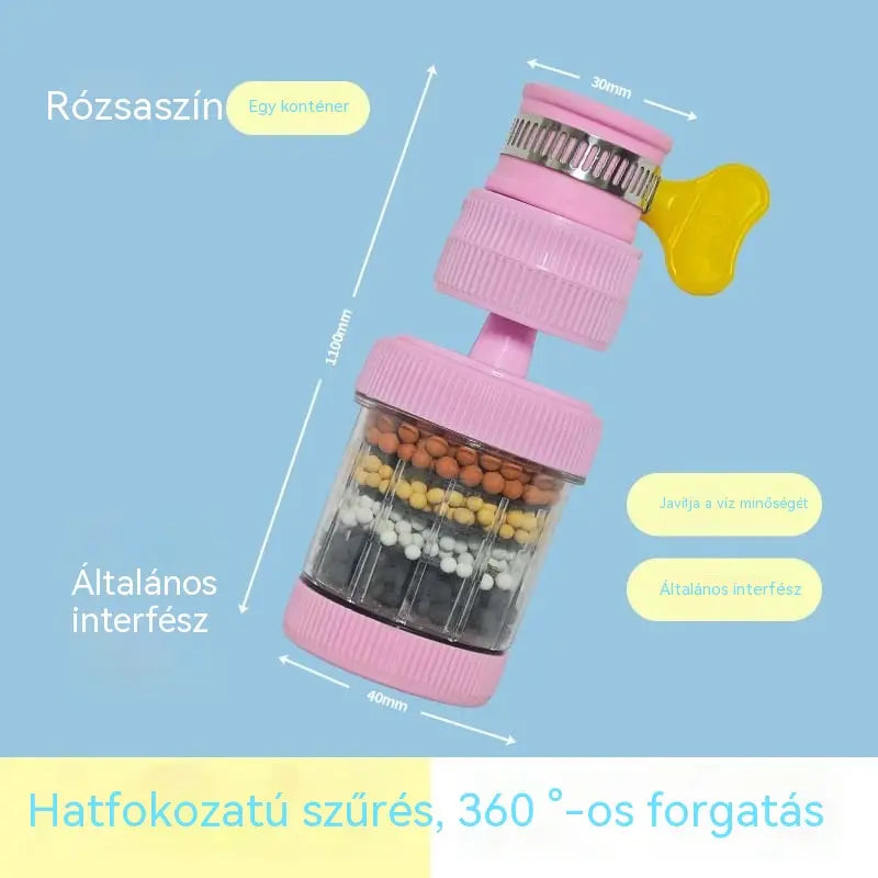 2 tétel 8400 Ft.🔥Vegyél egyet, és a másodikat ingyen kapod! 💧 Csapszűrő: javítja a csapvíz minőségét.