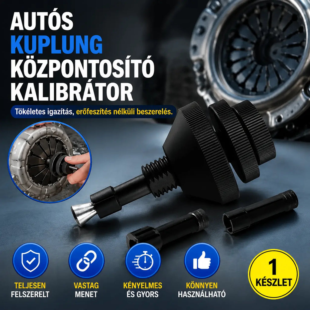 【Időszakos 50% kedvezmény】🔧 Autó kuplung beállító eszköz | Gyorsabb és pontosabb beszerelés