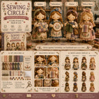 Utolsó nap: Élvezd a 50% kedvezményt!  Miniatűr patchwork készlet a Miniature World sorozatból