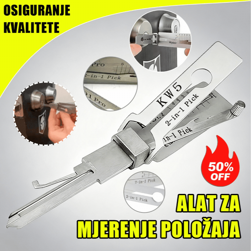 🔐Különleges promóciók ezen a héten🔑 - 50% kedvezmény🔥Rozsdamentes acél kulcsdekóder