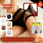 【Utolsó nap - 50% kedvezmény + Vásárolj 3-at, kapj 3-at ingyen】【6 darab】Magas derekú antibakteriális fehérnemű, amely feszesíti a hasat, könnyű és kényelmes