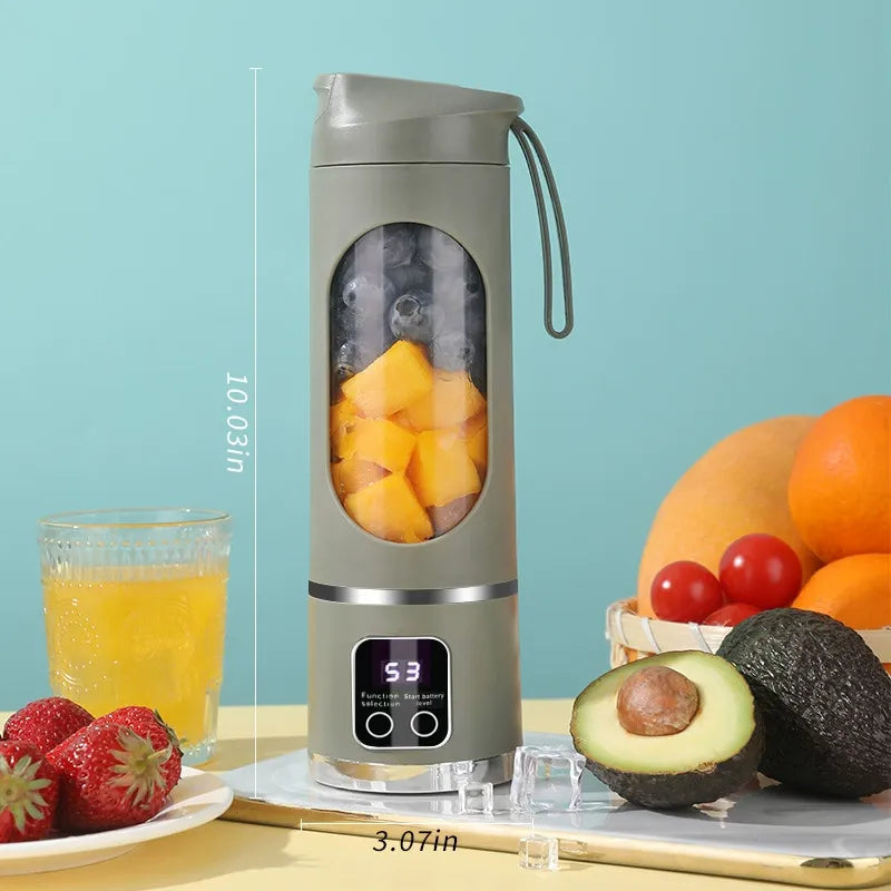 ✨🍹 Hordozható vezeték nélküli turmixgép 🔥 Vezeték nélküli, könnyen hordozható kialakítás