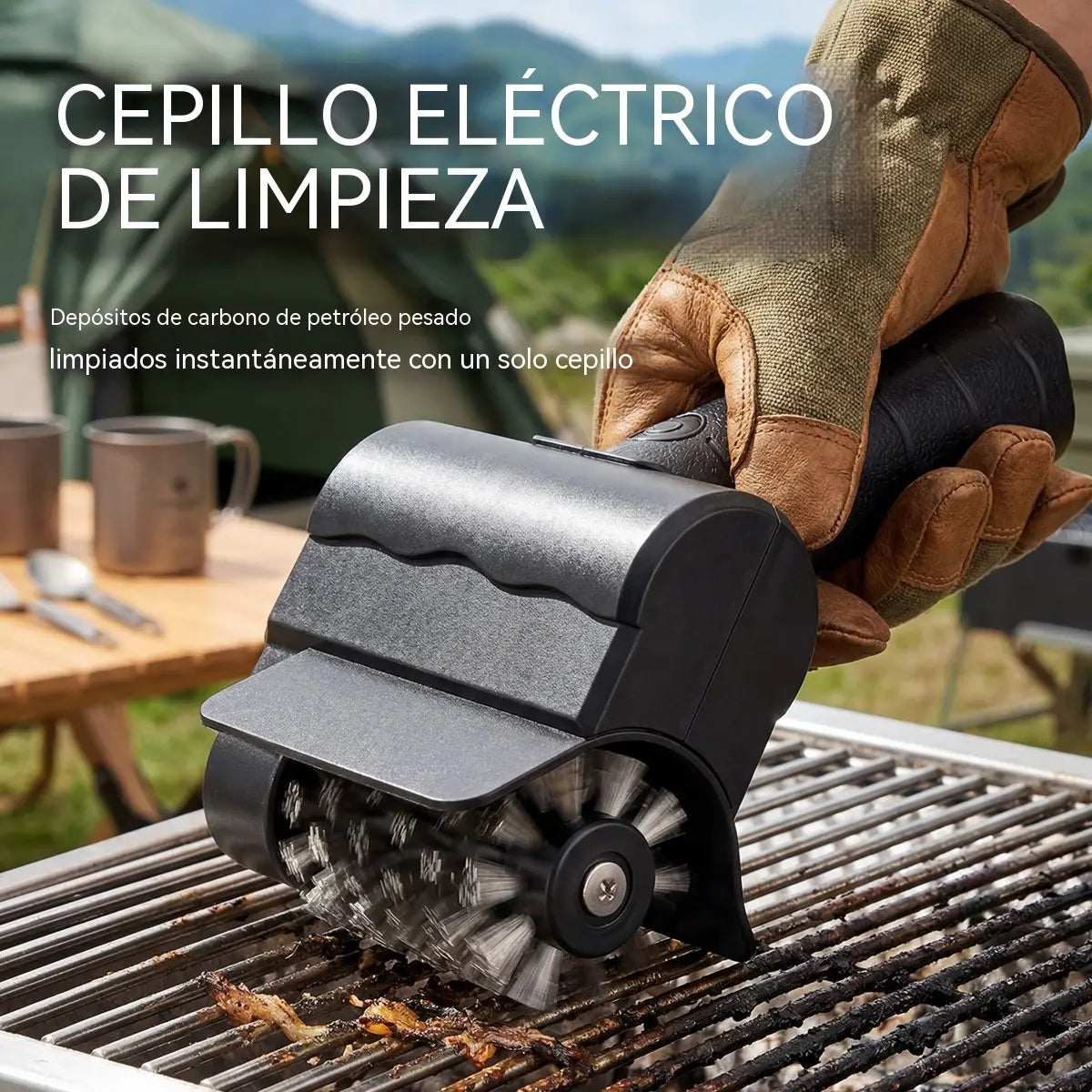 【50% kedvezmény, csak korlátozott ideig!】🔋🧹 Akkumulátoros Elektromos Grill Tisztító Kefe – Lítium Akkumulátorral, Multifunkcionális és Könnyen Használatos 🔥🍖