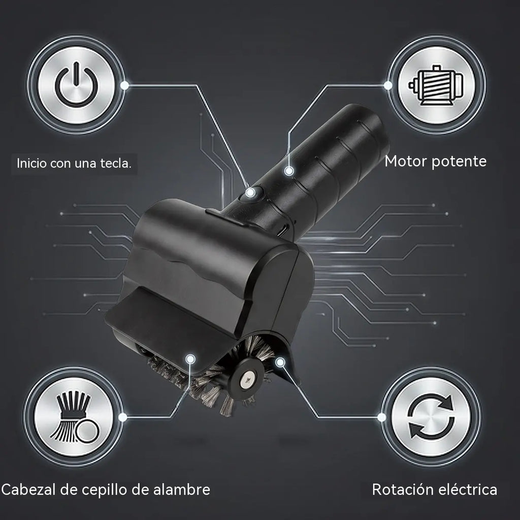 【50% kedvezmény, csak korlátozott ideig!】🔋🧹 Akkumulátoros Elektromos Grill Tisztító Kefe – Lítium Akkumulátorral, Multifunkcionális és Könnyen Használatos 🔥🍖