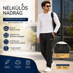 🔥【Időszakosan 50% kedvezmény!】🔥Új, kiváló minőségű, hétköznapi pamutnadrág