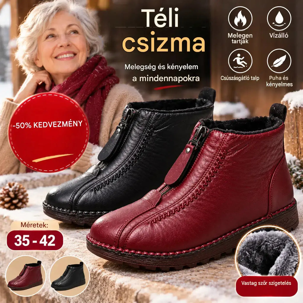 【Időkorlátozott 50% kedvezmény!】👢【35-41】Olasz kézműves női bőrcipő