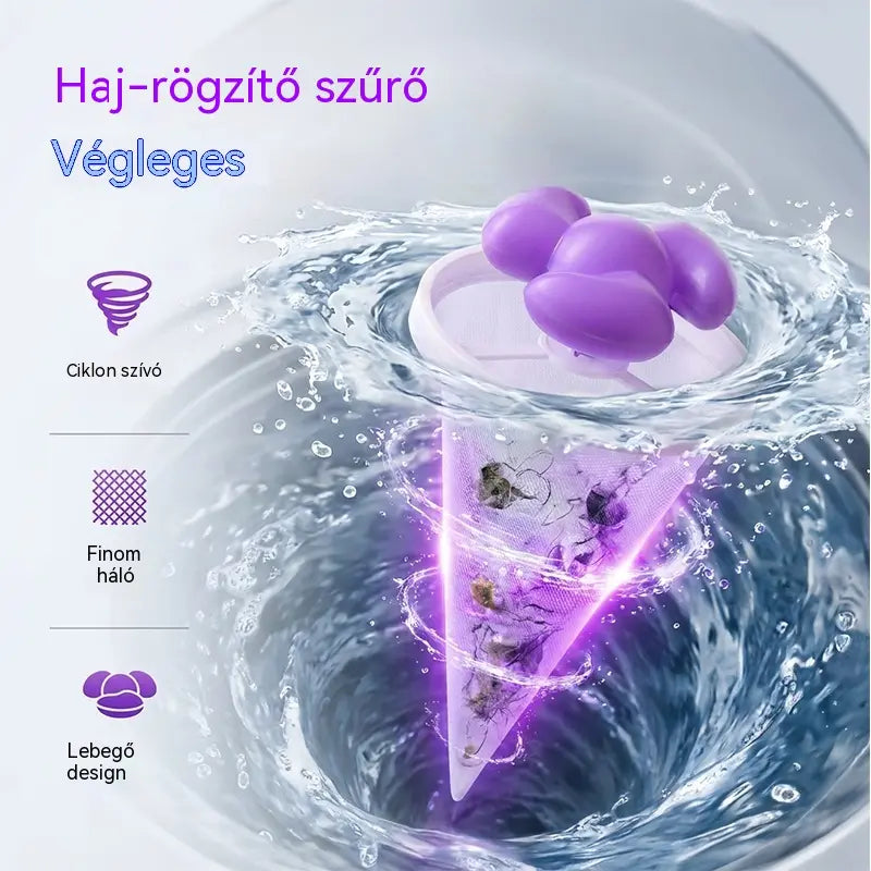 🌀6 darab 8200 Ft ✨ Úszószűrő mosógéphez - Minden mosásnál felfogja a szálakat, a hajat és az állati szőrt 🧺