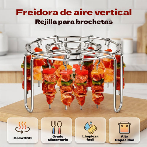 【1+1 ajándék】✨ Rozsdamentes acél nyárssütő grillrács 🍢