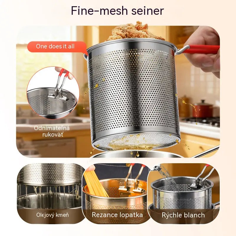 🍢🍖🍗Rozsdamentes acél grillserpenyő - Süthető
