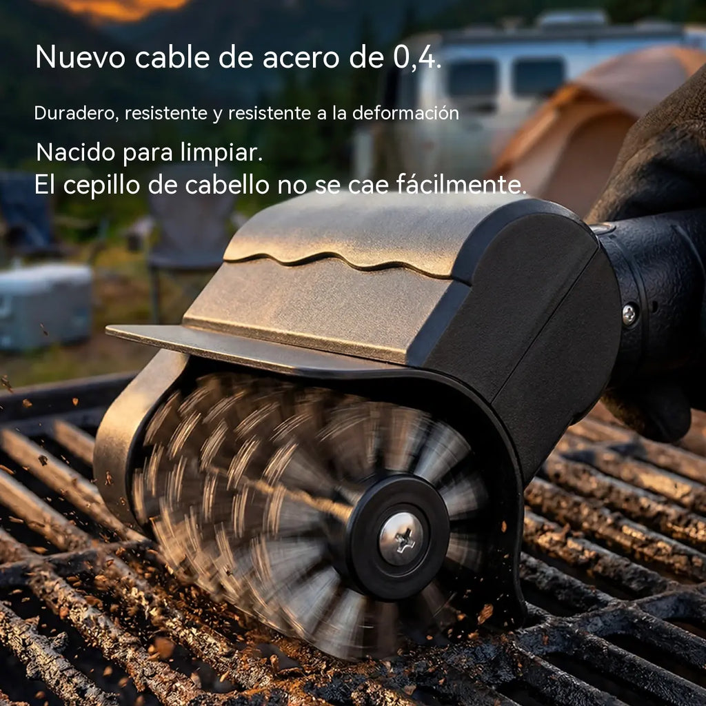 【50% kedvezmény, csak korlátozott ideig!】🔋🧹 Akkumulátoros Elektromos Grill Tisztító Kefe – Lítium Akkumulátorral, Multifunkcionális és Könnyen Használatos 🔥🍖