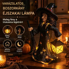 【Időszakos 50%-os kedvezmény!】🧙✨Csillagos boszorkányos éjszakai fénydísz
