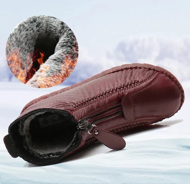 【Időkorlátozott 50% kedvezmény!】👢【35-41】Olasz kézműves női bőrcipő
