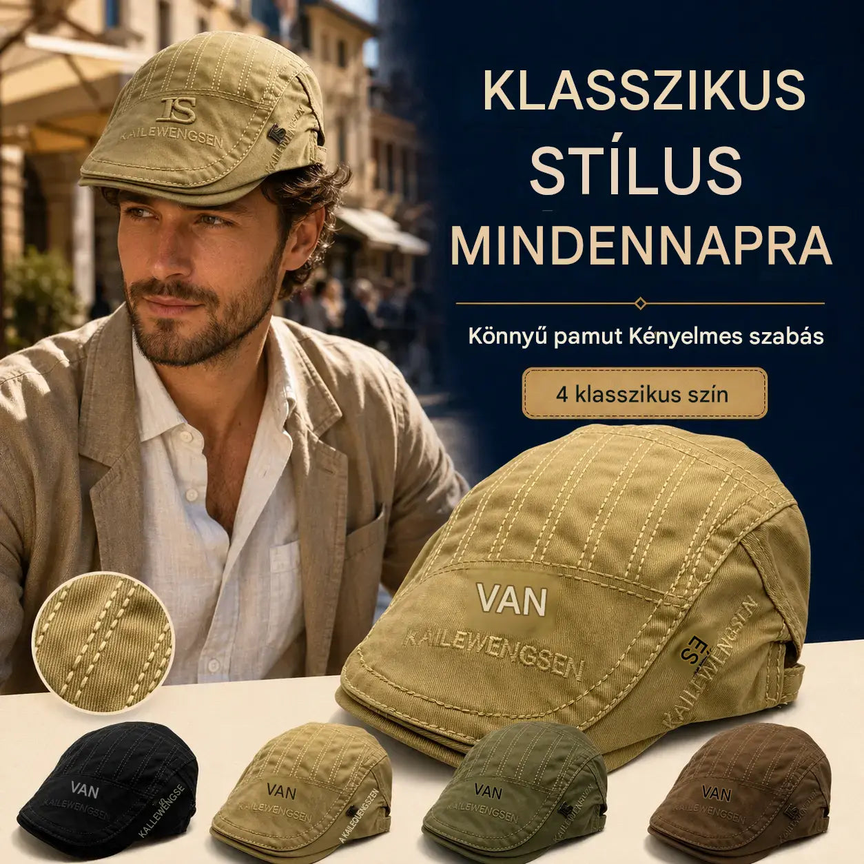 💥【Időben korlátozott ajánlat】💥Új pamut barett