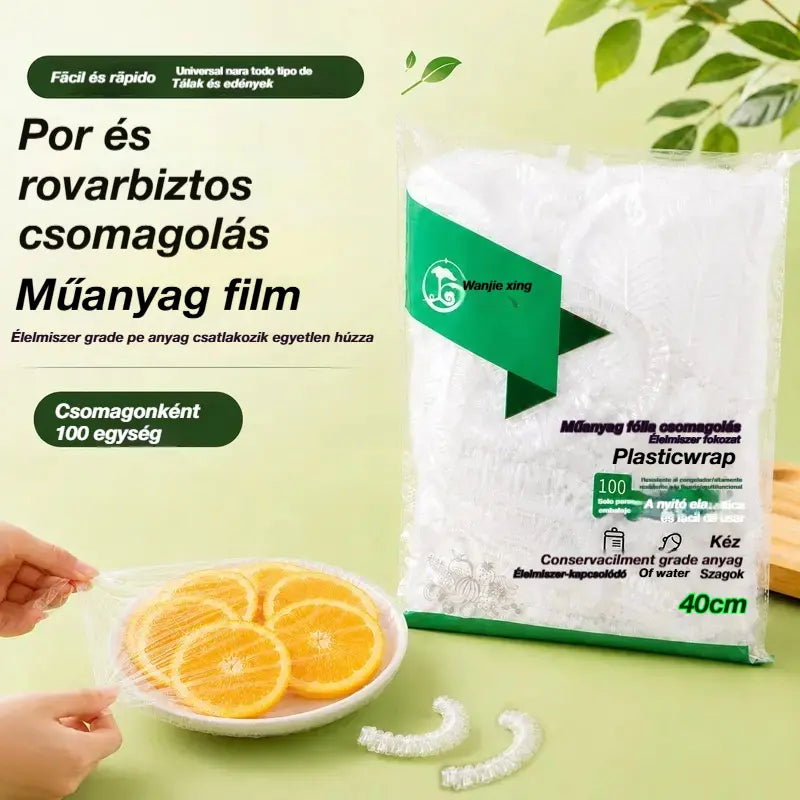⏳50% kedvezmény🔥【300 darab】🎉Minél többet vásárolsz, annál többet spórolsz🎁Eldobható, rugalmas ételvédők, tálakhoz és tányérokhoz alkalmasak