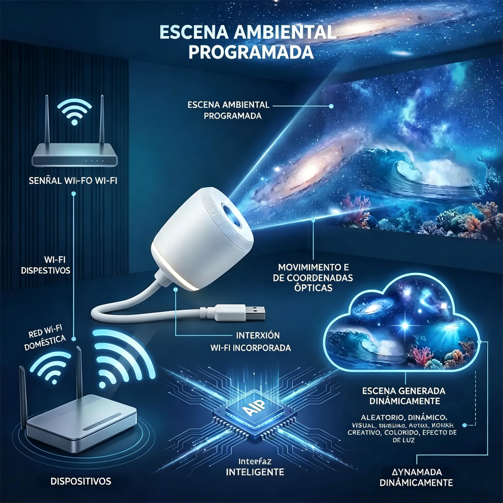【Féláron】Új generációs intelligens vetítés: dinamikus, intelligens 5D holografikus vetítés nagy felbontásban