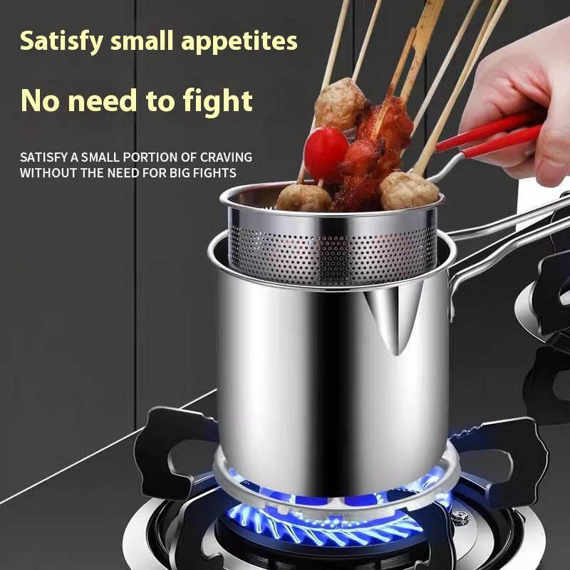 🍢🍖🍗Rozsdamentes acél grillserpenyő - Süthető