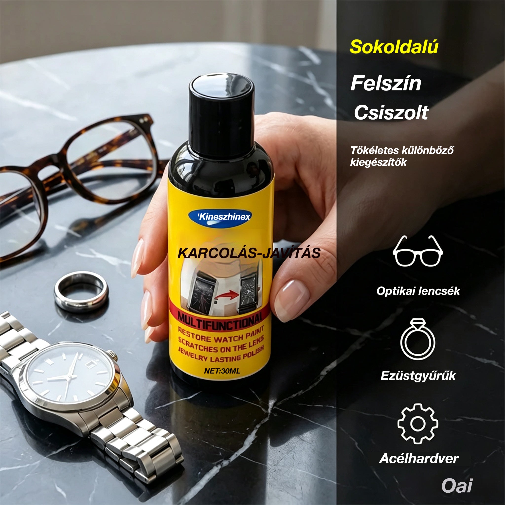 🔥✨【Vásárolj 1-et, kapsz 1-t ingyen, kettőt 8800 Ft】Univerzális karcjavító polírozó – Minden karosszériaszínhez alkalmas 🚗✨🛡️🎨