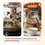🔥【Időszakos 50% kedvezmény】🎁 Többfunkciós, 304-es rozsdamentes acélból készült fritőz
