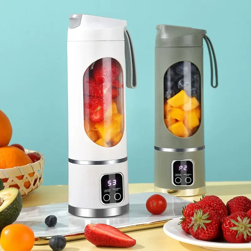 ✨🍹 Hordozható vezeték nélküli turmixgép 🔥 Vezeték nélküli, könnyen hordozható kialakítás