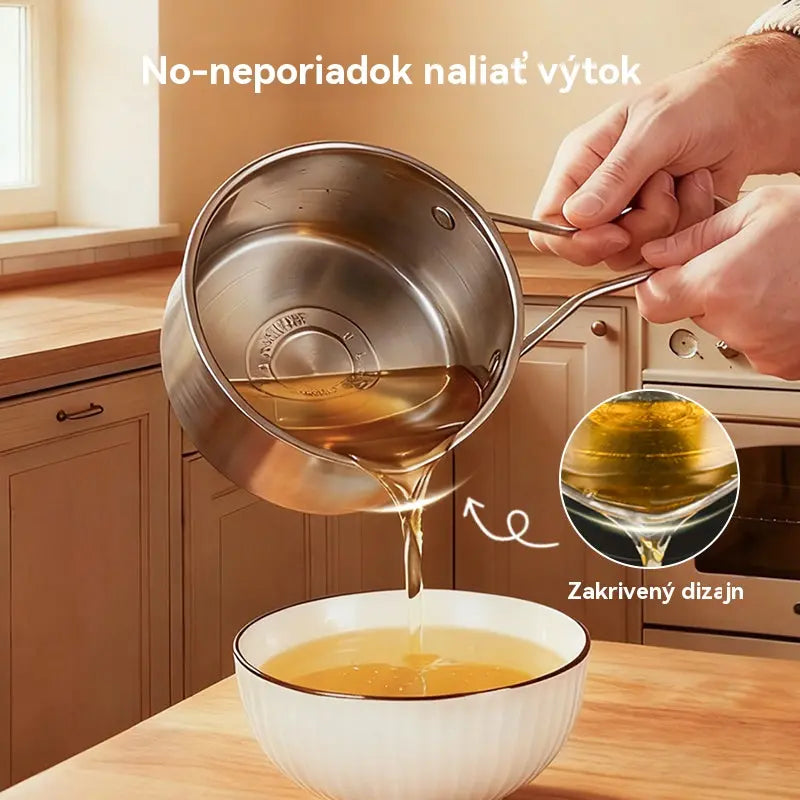 🍢🍖🍗Rozsdamentes acél grillserpenyő - Süthető
