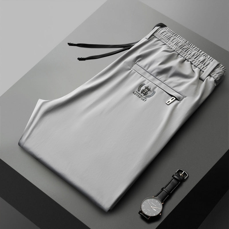 🔥【M-5XL】2026 tavaszi és nyári új Ice Silk Stretch nadrág