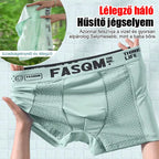 【6 db】 Férfi Ice Silk légáteresztő hálós boxernadrág