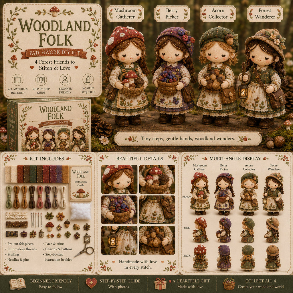 Utolsó nap: Élvezd a 50% kedvezményt!  Miniatűr patchwork készlet a Miniature World sorozatból