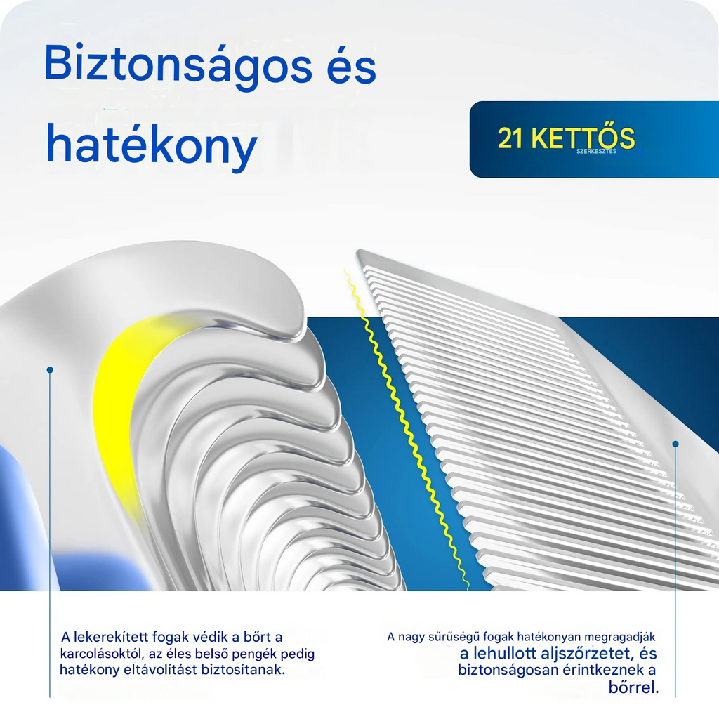 【Vásároljon 1-et, kapjon 1-et ingyen】 Professzionális eszköz kutyák és macskák elhalt szőrének eltávolítására: gyengéd, hatékony és szőrmentes otthon ✨💖