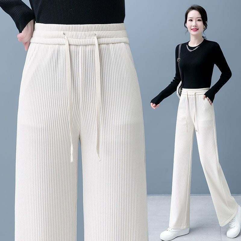 🔥【M–3XL, 40–110 kg】Női laza, rugalmas nadrág – kényelmes, bőszárú, mindennapi viselet