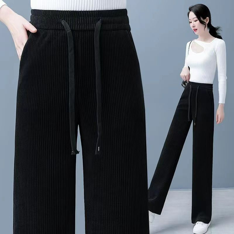 🔥【M–3XL, 40–110 kg】Női laza, rugalmas nadrág – kényelmes, bőszárú, mindennapi viselet