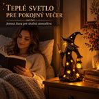 【Időszakos 50%-os kedvezmény!】🧙✨Csillagos boszorkányos éjszakai fénydísz
