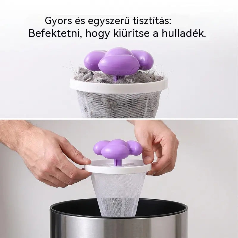 🌀6 darab 8200 Ft ✨ Úszószűrő mosógéphez - Minden mosásnál felfogja a szálakat, a hajat és az állati szőrt 🧺