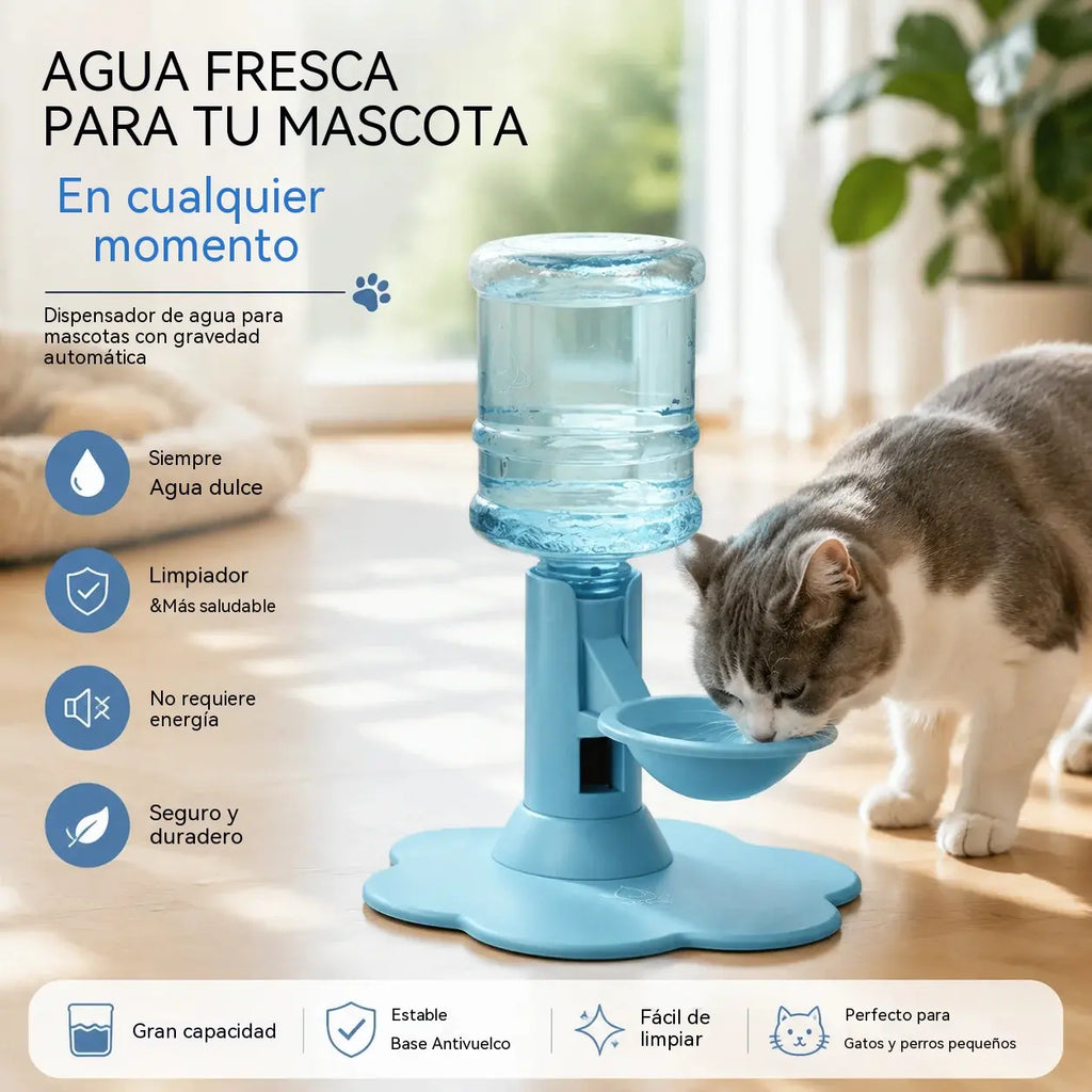 🐾 Automata kisállat vízadagoló – gravitációs önutántöltő itatótál kutyáknak és macskáknak