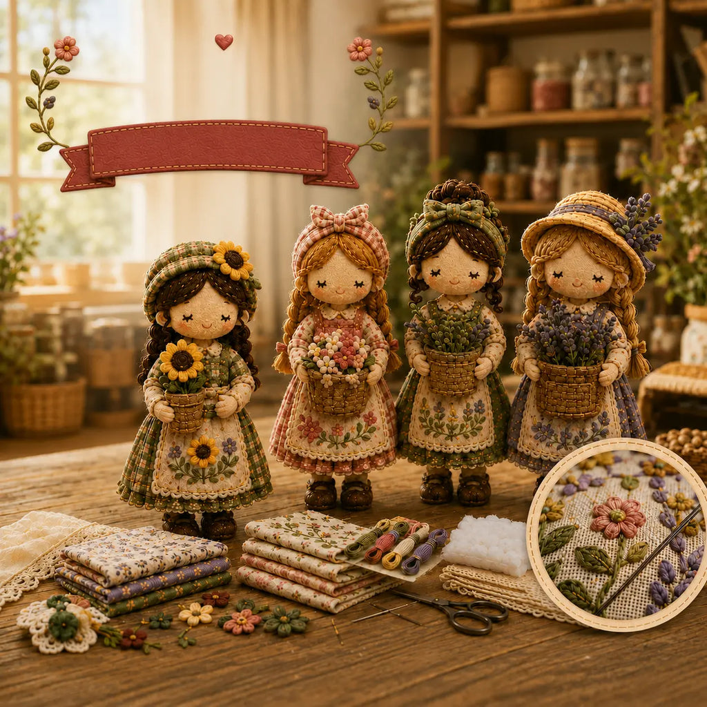 Utolsó nap: Élvezd a 50% kedvezményt!  Miniatűr patchwork készlet a Miniature World sorozatból