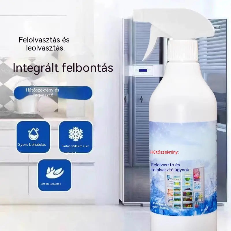 【Utolsó napi akció 50% KEDVEZMÉNY】Leolvasztó spray hűtőszekrényhez-fagyasztóhoz