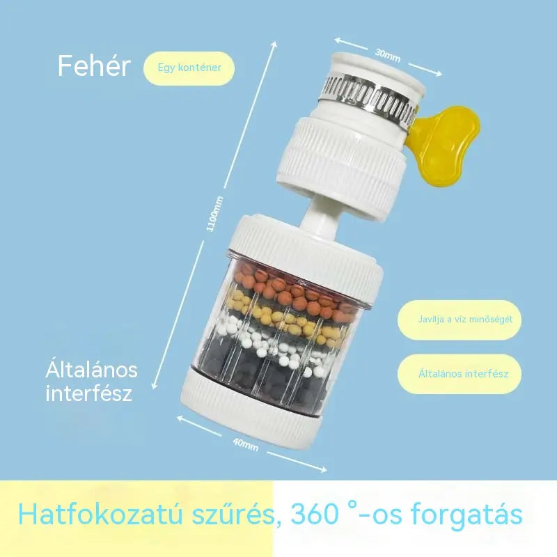 2 tétel 8400 Ft.🔥Vegyél egyet, és a másodikat ingyen kapod! 💧 Csapszűrő: javítja a csapvíz minőségét.