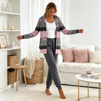 【50% kedvezmény, csak korlátozott ideig!】【S-3XL】💃 💖 Új, 2026-os otthoni szett – egyszerű és elegáns.