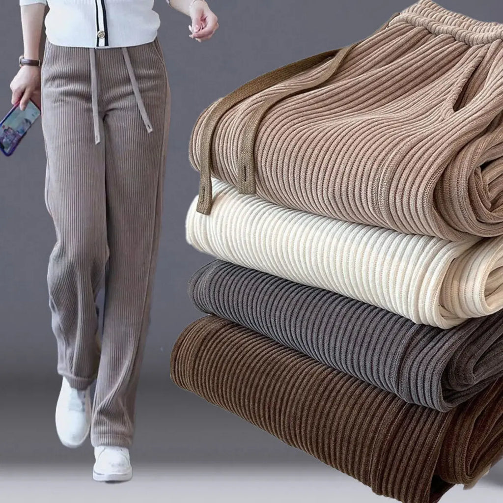 🔥【M–3XL, 40–110 kg】Női laza, rugalmas nadrág – kényelmes, bőszárú, mindennapi viselet