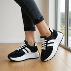 【Időkorlátozott 50% kedvezmény!】👟【Méret: 35 – 45】Női retro sportos szabadidőcipő, vastag talppal és magasító hatással