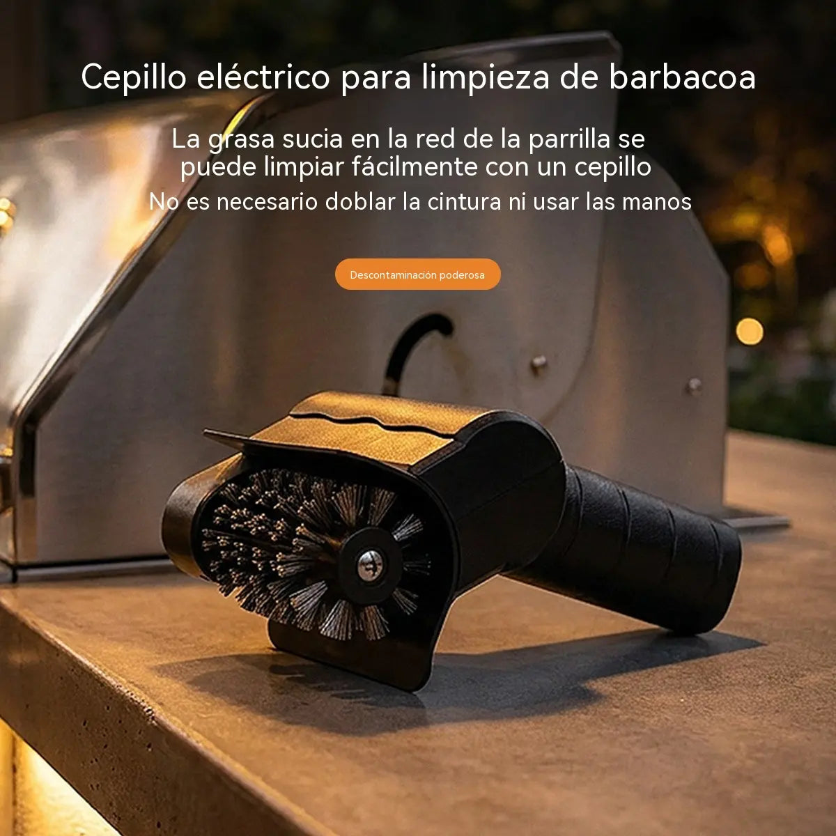 【50% kedvezmény, csak korlátozott ideig!】🔋🧹 Akkumulátoros Elektromos Grill Tisztító Kefe – Lítium Akkumulátorral, Multifunkcionális és Könnyen Használatos 🔥🍖