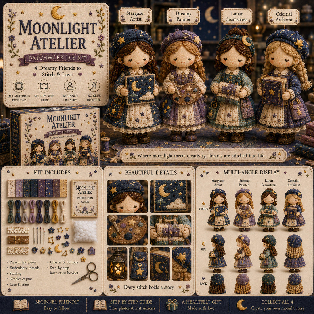 Utolsó nap: Élvezd a 50% kedvezményt!  Miniatűr patchwork készlet a Miniature World sorozatból