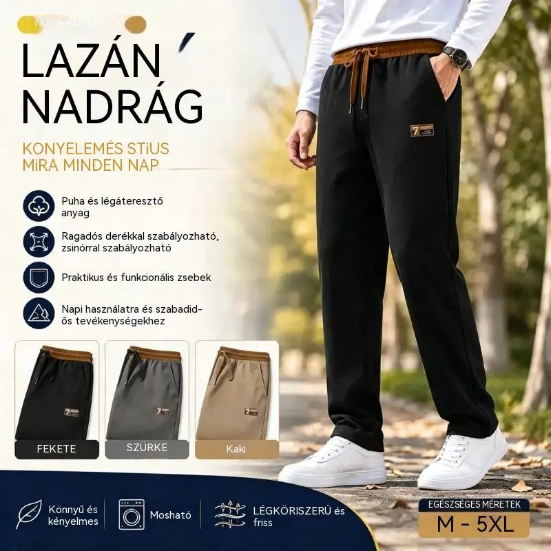 🔥【Időszakosan 50% kedvezmény!】🔥Új, kiváló minőségű, hétköznapi pamutnadrág