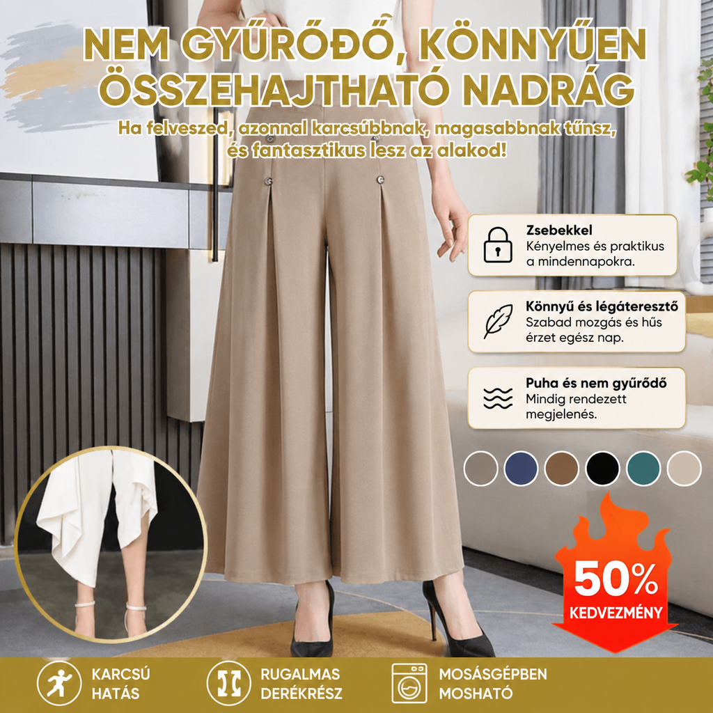 🔥 kedvezmény 💖【M–5XL】Női magas derekú, bőszárú szoknya – tavaszi és nyári stílus