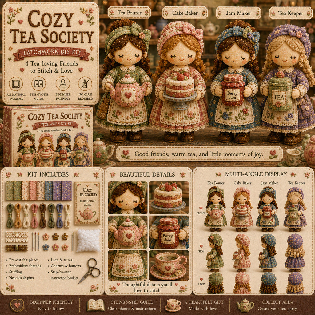 Utolsó nap: Élvezd a 50% kedvezményt!  Miniatűr patchwork készlet a Miniature World sorozatból
