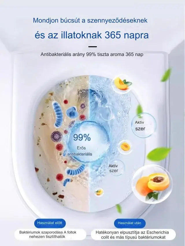 【Vásárolj 1-at, kapsz 2-at ingyen】Erős WC-tisztító pezsgőtabletták